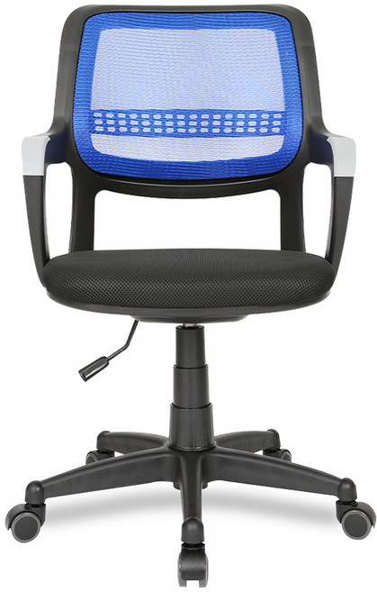 체어포커스 애플 메쉬체어 AM240_BK, 블루
