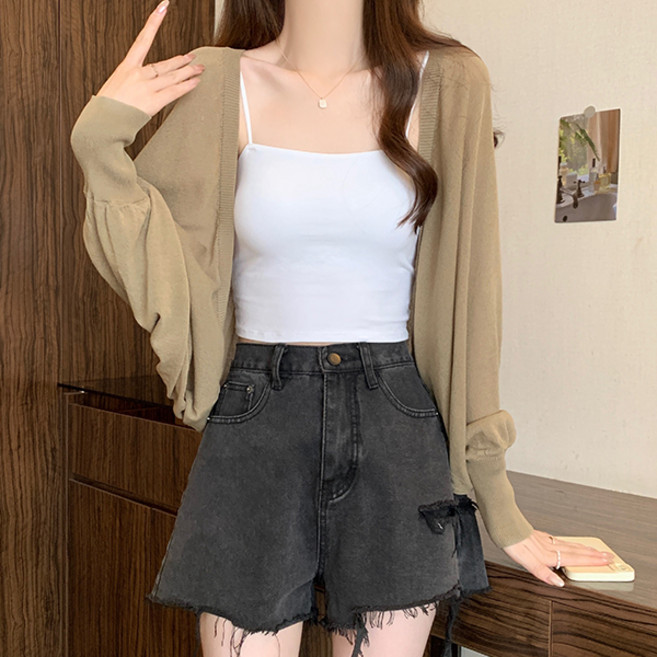 어썸풀 여성용 쉐인 빅사이즈 가디건 A25FC081402