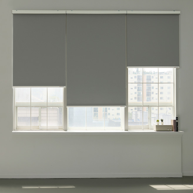 창안애 못없이 설치 무타공 안뚫어고리 다크니스 암막 롤스크린 블라인드