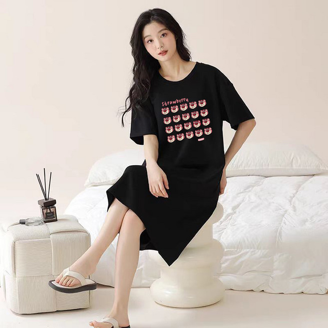 비올라 여성용 실내용 홈웨어 원피스 Vio0043