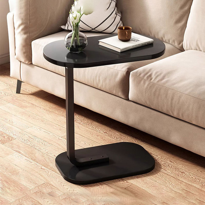 가구느낌 우사이드테이블, 블랙블랙