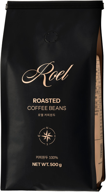 로엘 커피 원두 캘리포니아 블렌드, 1개, 500g, 홀빈(분쇄안함)