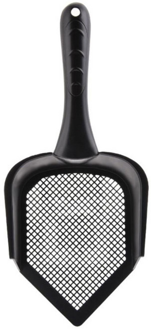 딩동펫 고양이 서브 모래삽, 블랙, 1개