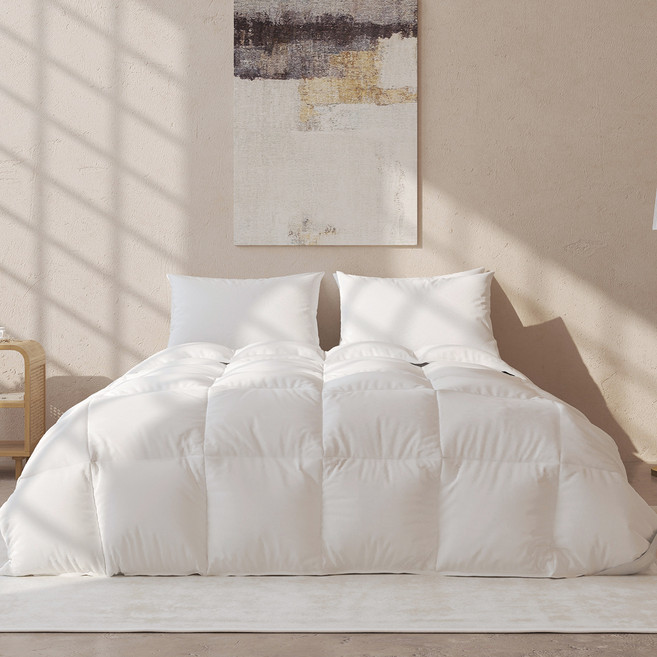 아망떼 폴란드 베이직 호텔식 구스 이불솜 한파용, WHITE