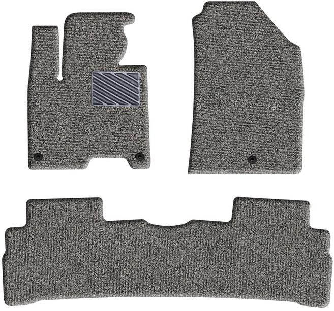 포시즌카매트 프리미엄 코일카매트 확장일체형 1+2열 3p, 기아 더올뉴 스포티지 NQ5 (가솔린디젤겸용) 2021년 7월~, GRAY