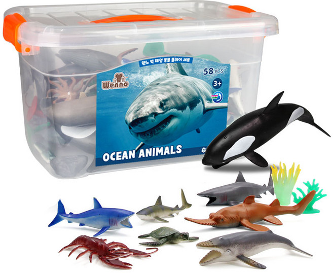 웨노 바다 모형 버켓 플레이세트, 1세트