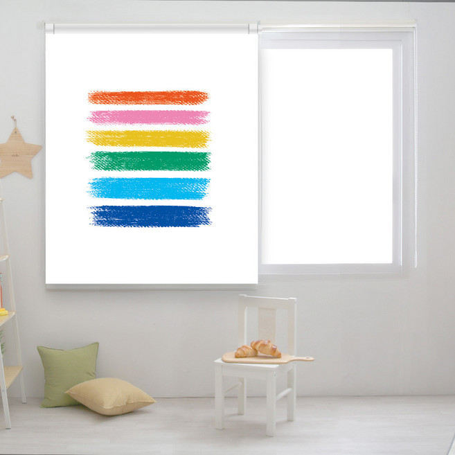 끌래망스 실사 롤스크린 암막