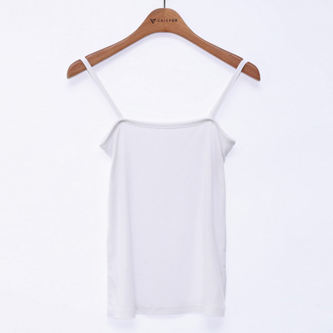 시크폭스 여성용 포레빈 레이온골지 나시