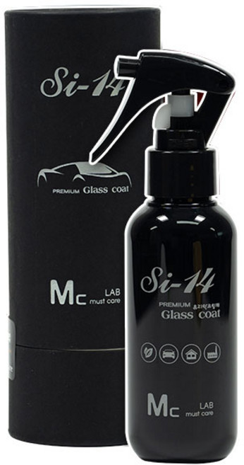 에코엠엔씨 엠씨랩 유리막 코팅제 SI-14, 120ml, 1개