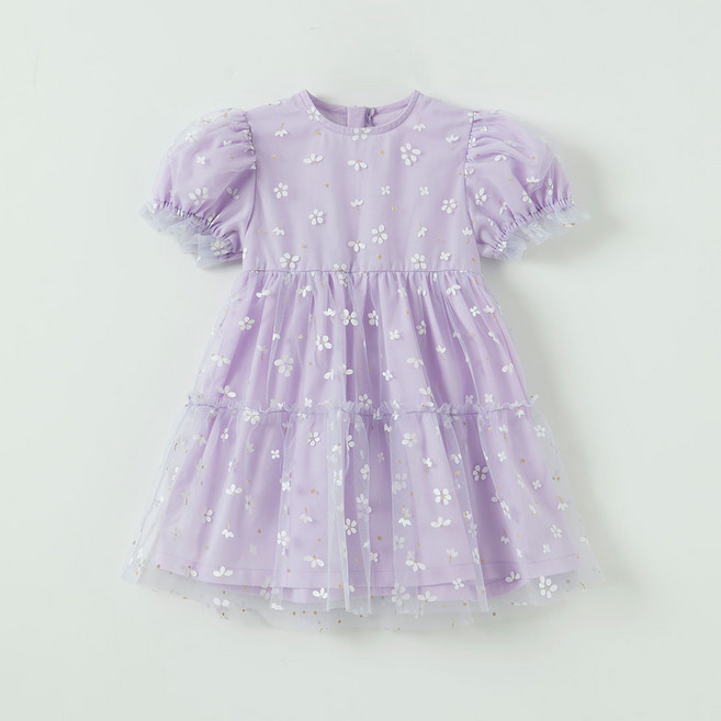 오즈키즈 여아용 꽃바람 원피스