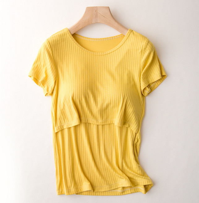 팅올 소프트 수유 반소매 40수 블라우스