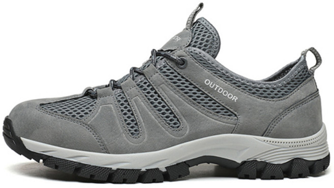 히즈플랜 남성용 아웃도어 트레킹화