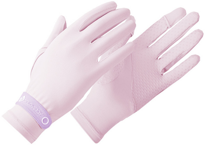 프랑온드 얇은 여름장갑 양손용, 핑크