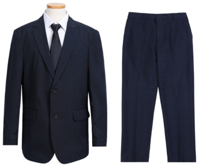 파이브엑스라지 빅사이즈 심플 오버핏 린넨 통기성 베이직 슈트 정장