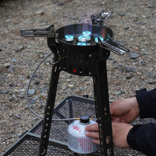 제라 킹스토브 캠핑 그리들 강염버너 JB-500K, 제라 킹스토브 500K, 1개