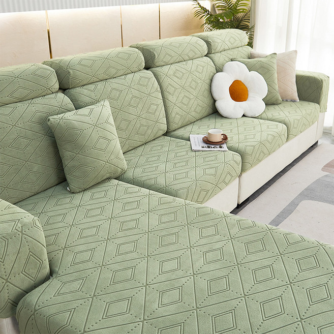 데이소이 미니멀 스타일 소파커버, 05 그리너리, 1개