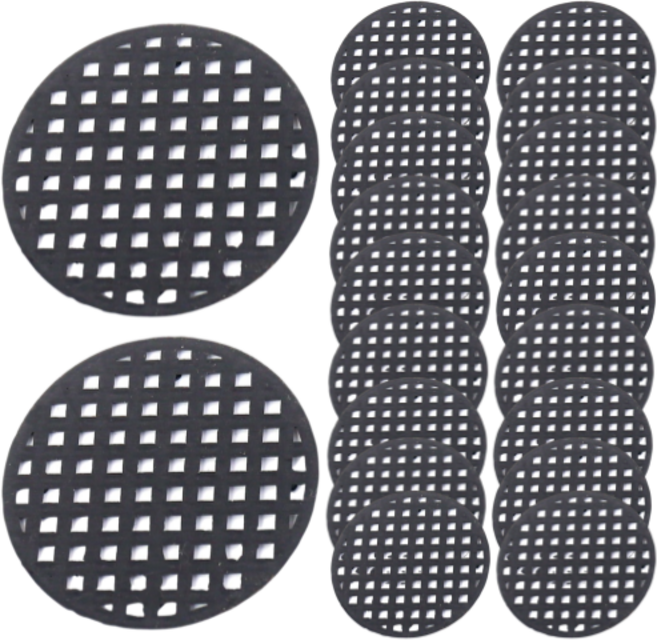 FCF 화분 원형 깔망 5.5cm, 20개