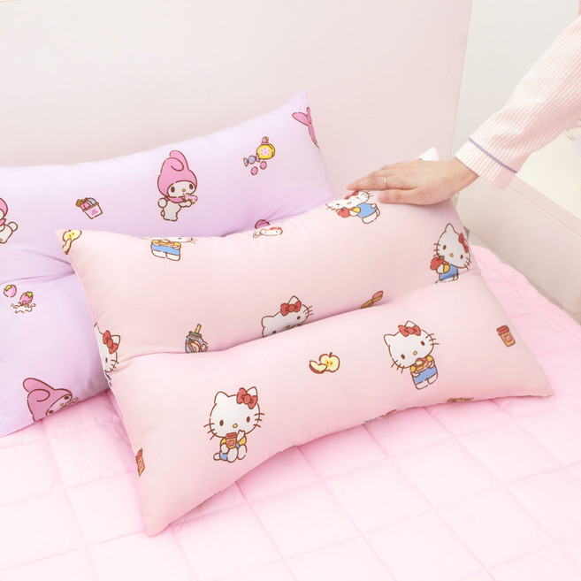 나라홈데코 산리오 워싱 경추베개, 헬로키티 애플파이, 1개