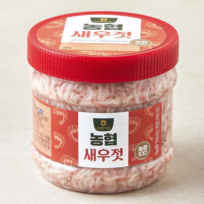 농협식품 국내산 새우젓, 1kg, 1개