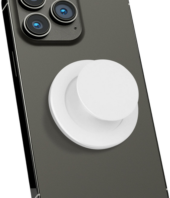 맥스웨이브 맥세이프 심플 자석 스마트 톡, 화이트, 1개