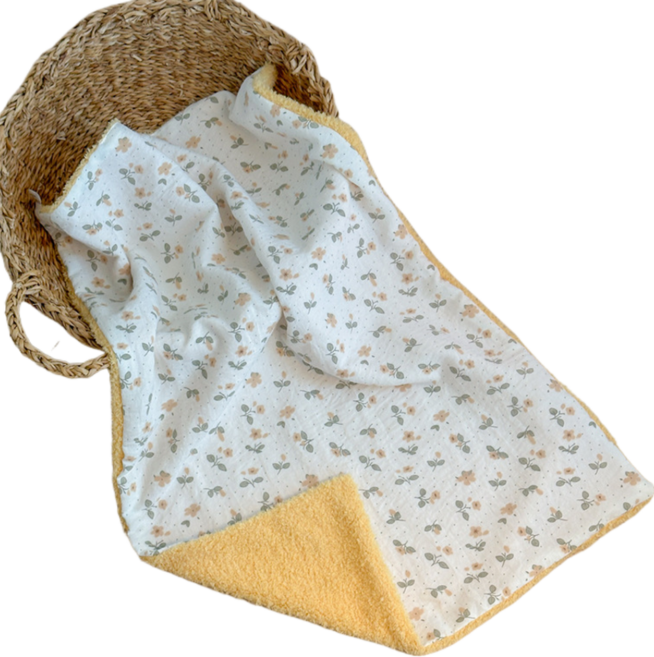 스마일깨비 반려동물 산뜻한 프린트 이불 겸 매트, 7, 1개