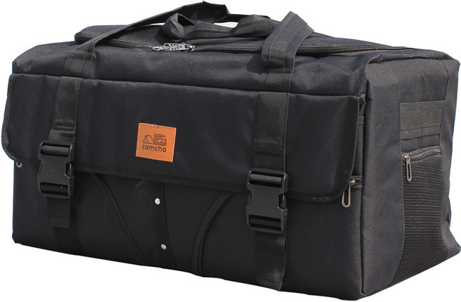 캠차 캔버스 멀티 캠핑가방, 블랙, 1단, 1개