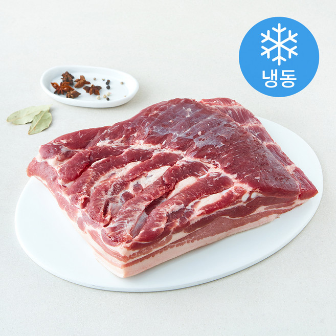 캠핑 바베큐 통삼겹살 통구이 / 보쌈용(냉동), 1개, 2kg