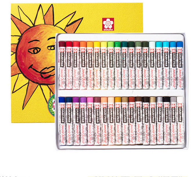 사쿠라 심플리앤 오일파스텔, 36색, 1개