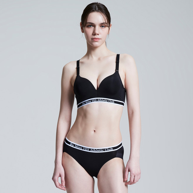 예스 애슬래틱 스포티 노와이어 브라팬티세트