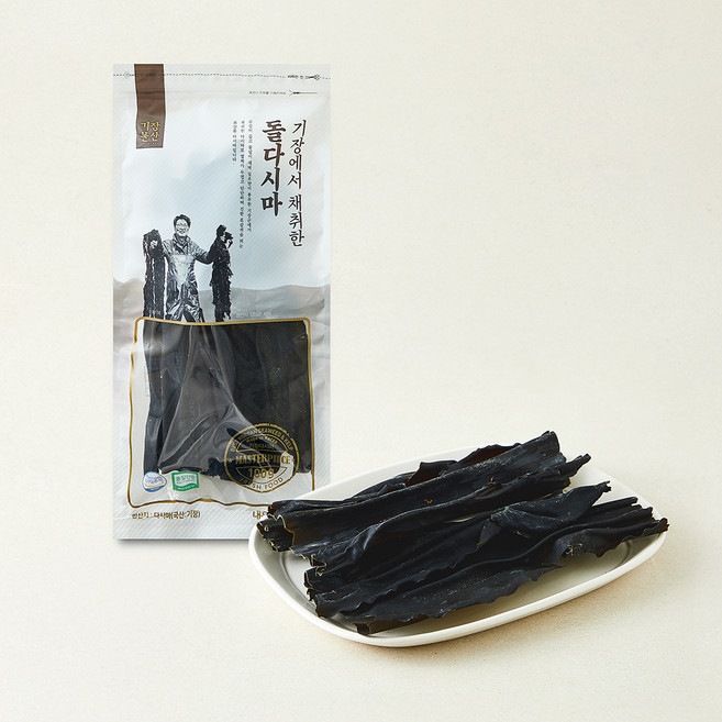 기장물산 품질 인증 기장에서 채취한 돌다시마, 1개, 100g