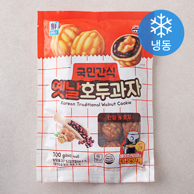 대림선 옛날 호두과자 (냉동), 300g, 1개입, 1개