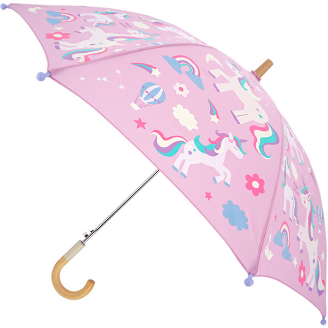 지니스타키즈 아동용 47 매직 유니콘 매직 칼라체인지 우산 MUJSU10052