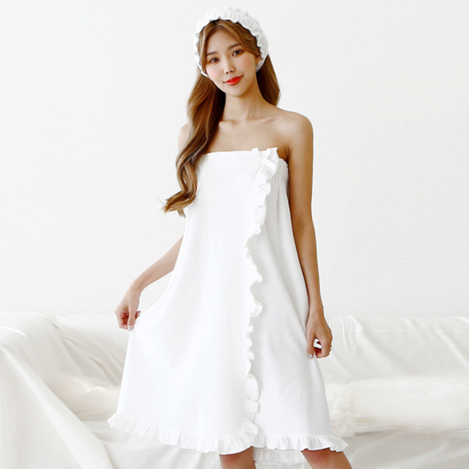 블루핀 여성용 골프 샤워가운