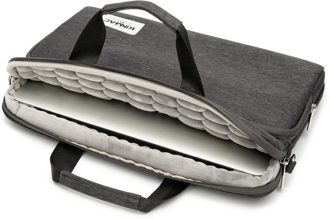 킨맥 360 시리즈 랩탑 숄더 백, 메탈블랙, 1개