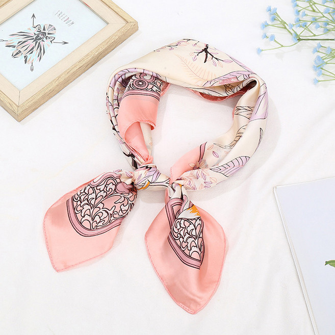 엘쏘 여성용 고급미 가득 트렌디한 실크 스카프