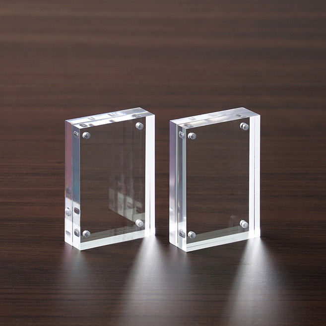 morningscent 아크릴 자석액자, 투명, 2개