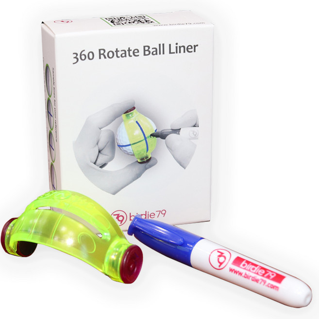 버디79 360로테이트볼라이너, 혼합색상, 1개