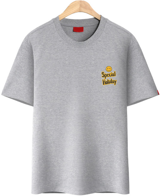 다꾸앙 남녀공용 스페셜홀리데이 반팔 티셔츠 D03DKA_DU2692