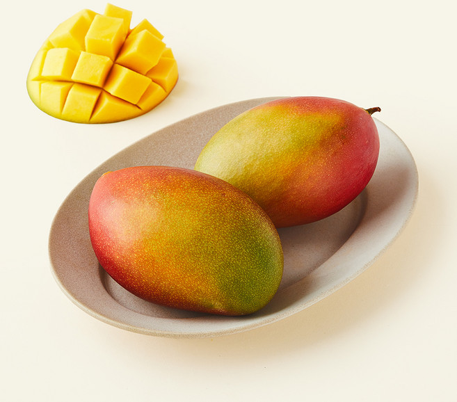 온브릭스 브라질산 애플망고 2개입, 800g, 1개