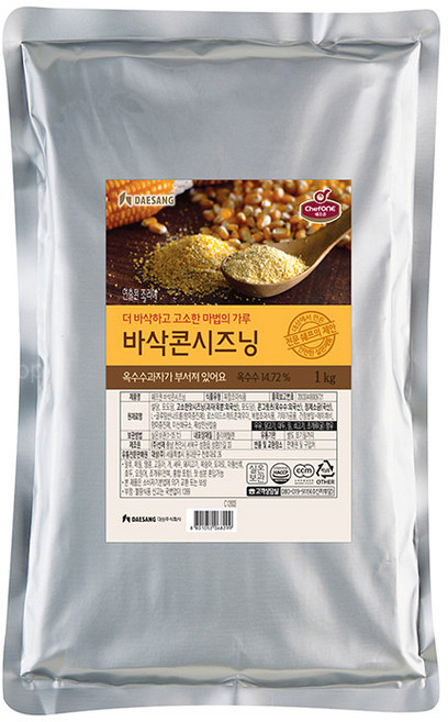 대상 쉐프원 바삭콘 시즈닝, 1kg, 1개