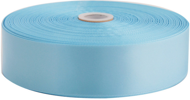 아이엔피 공단리본 40mm, 하늘색, 90m