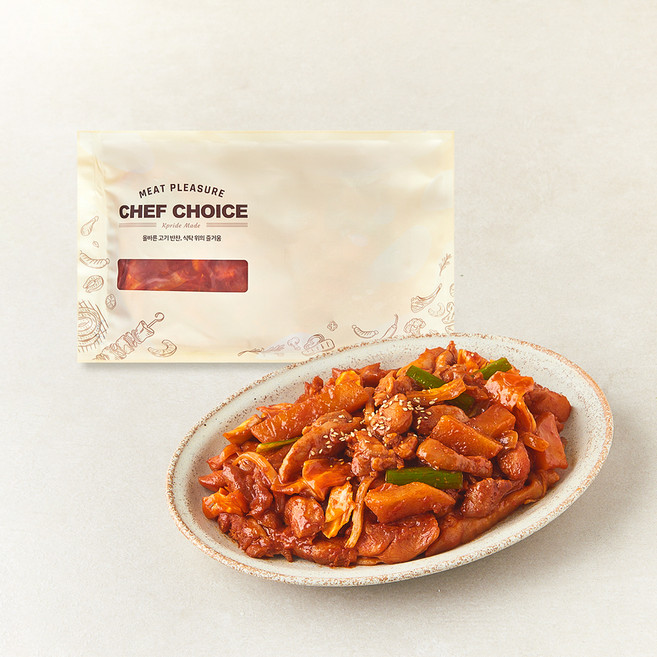 셰프초이스 국내산 고구마와 양배추를 넣어 갓 버무린 춘천식 닭갈비, 1개, 1kg