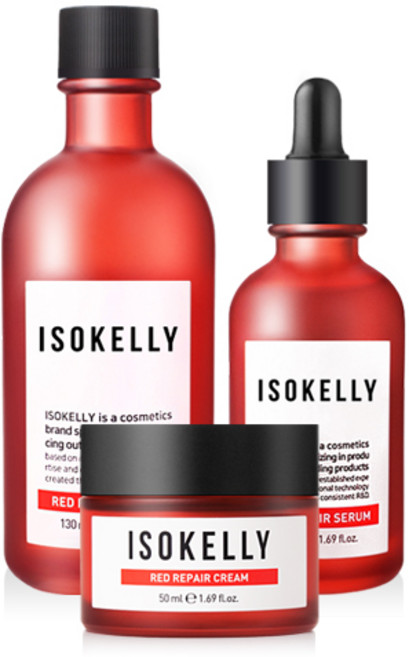 이소켈리 트러블 케어 기초화장품 3종 세트, 1세트