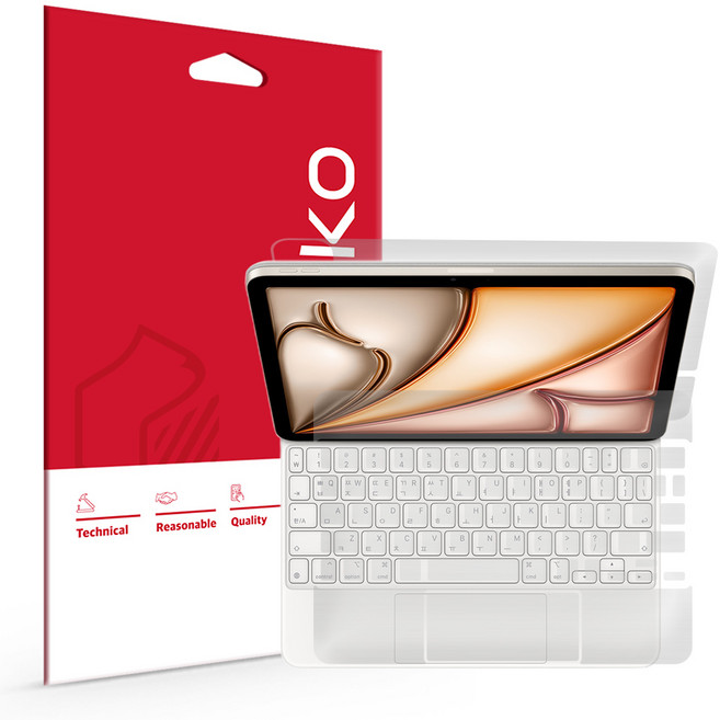 스코코 매직키보드 무광 전신 외부보호필름 4종 세트, 1개