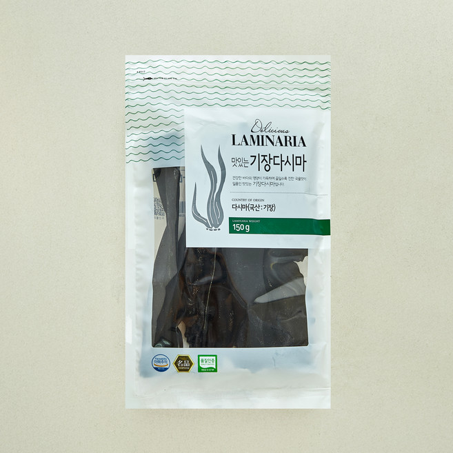 기장물산 품질 인증 맛있는 기장 다시마, 1개, 150g