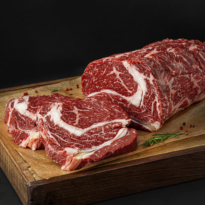 전통참한우 아랫등심 채끝등심 꽃등심 1등급 구이용 (냉장), 5800g, 1개