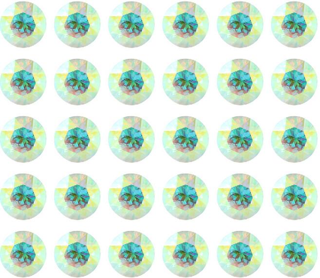 골드루쓰 네일파츠 만렙라운드 8mm, AB, 30개