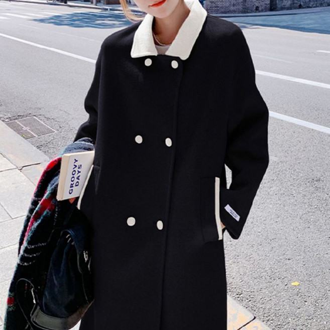 루나걸 여성용 케토바 모직 코트 L24WCT101005