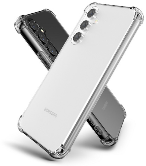 신지모루 범퍼 강화 4DX 에어팁 젤리 휴대폰 케이스