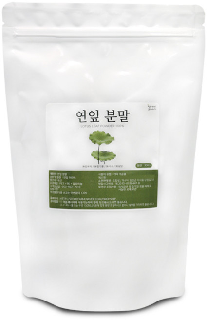 불로약초 연잎 분말, 1개, 300g